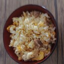 炒飯　キャンプ　アウトドア